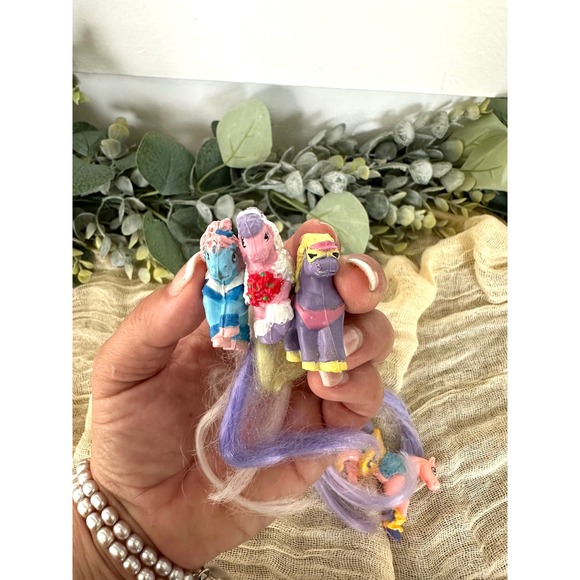 1988 Little‎ Beauties micro horses Multi Toy Corp vintage retro toys - Picture 6 of 7
